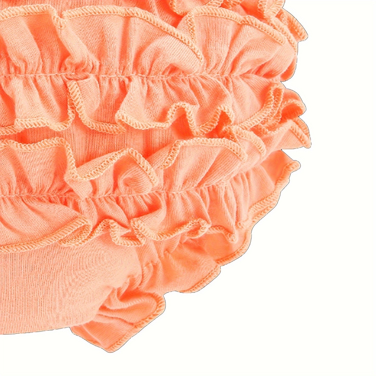 Cotton Ruffle Bloomers For Baby Girls Cute Toddler Underwear