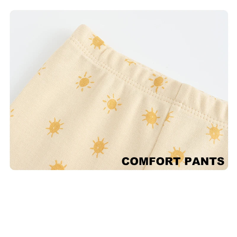 Cotton Baby Boy Girl Leggings Set for Newborn Fashion