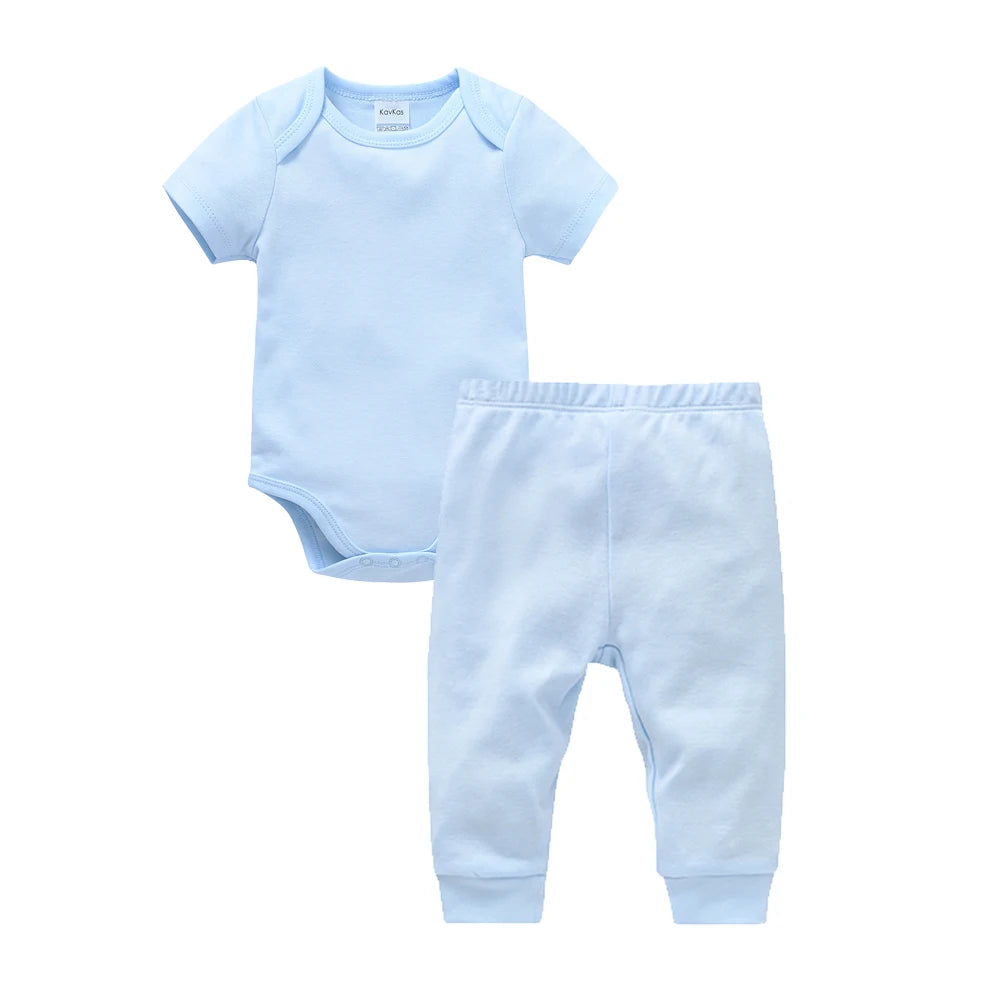 Muslin Baby Rompers Pants Set for Summer Fun