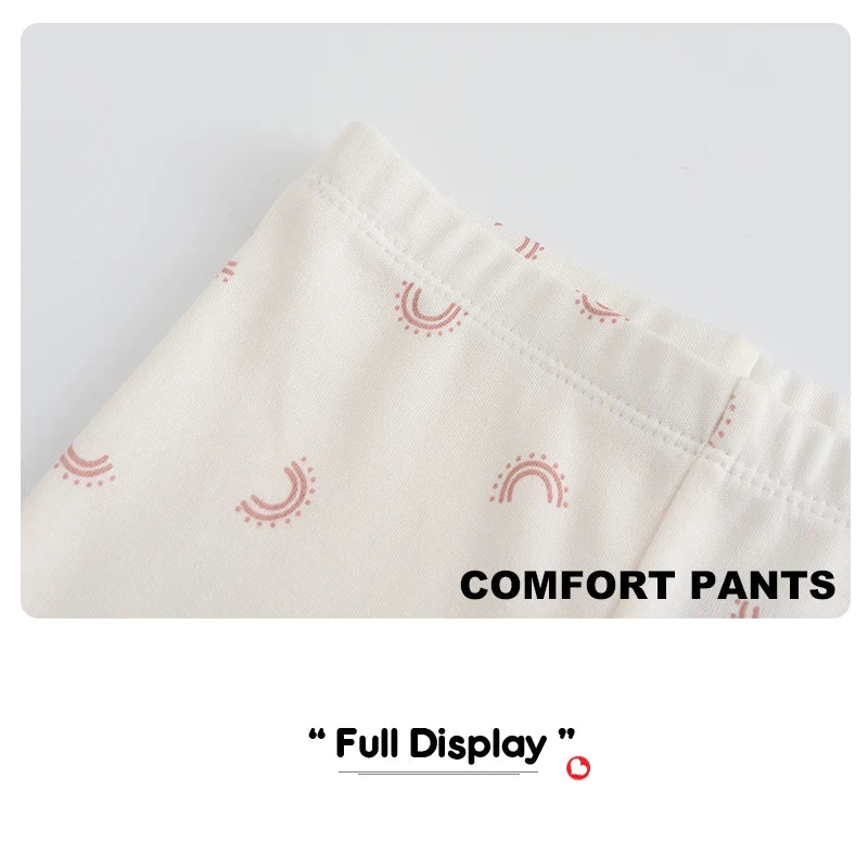 Cotton Baby Boy Girl Leggings Set for Newborn Fashion