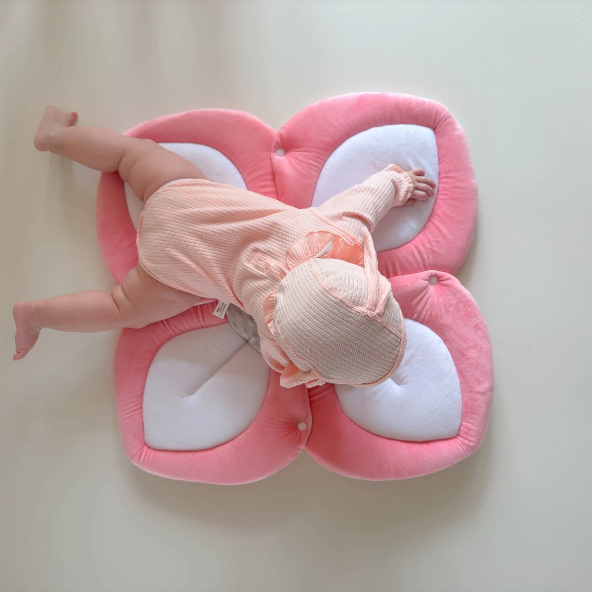 Flower Baby Bath Pad for Safe and Comfortable Bathing Experience