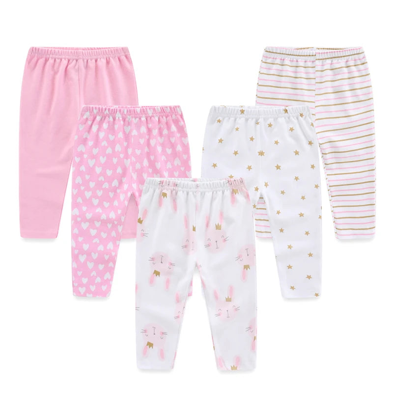 Cotton Baby Boy Girl Leggings Set for Newborn Fashion