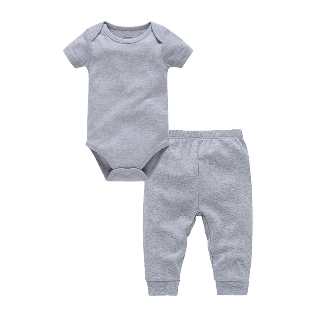 Muslin Baby Rompers Pants Set for Summer Fun