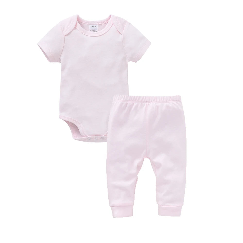 Muslin Baby Rompers Pants Set for Summer Fun