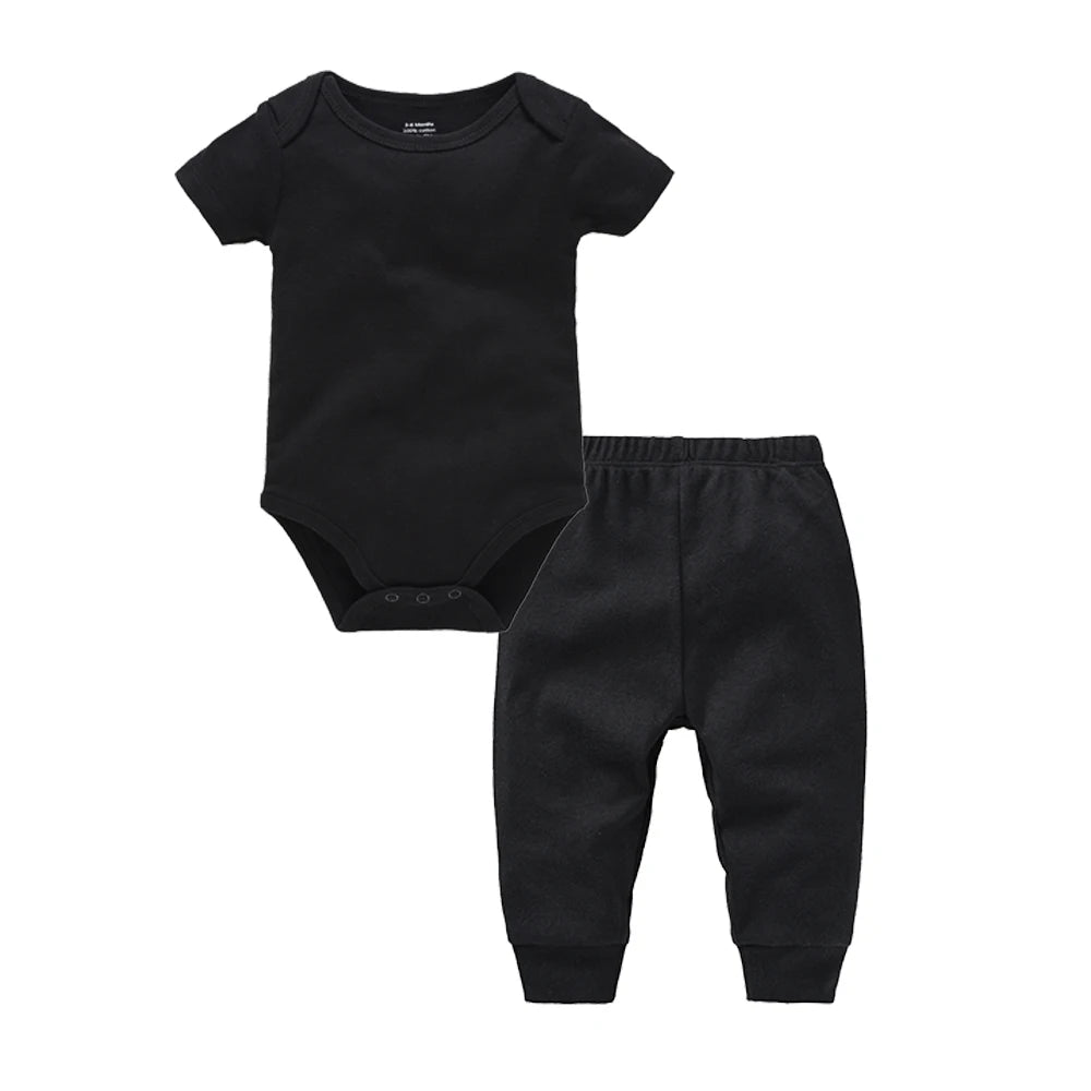 Muslin Baby Rompers Pants Set for Summer Fun